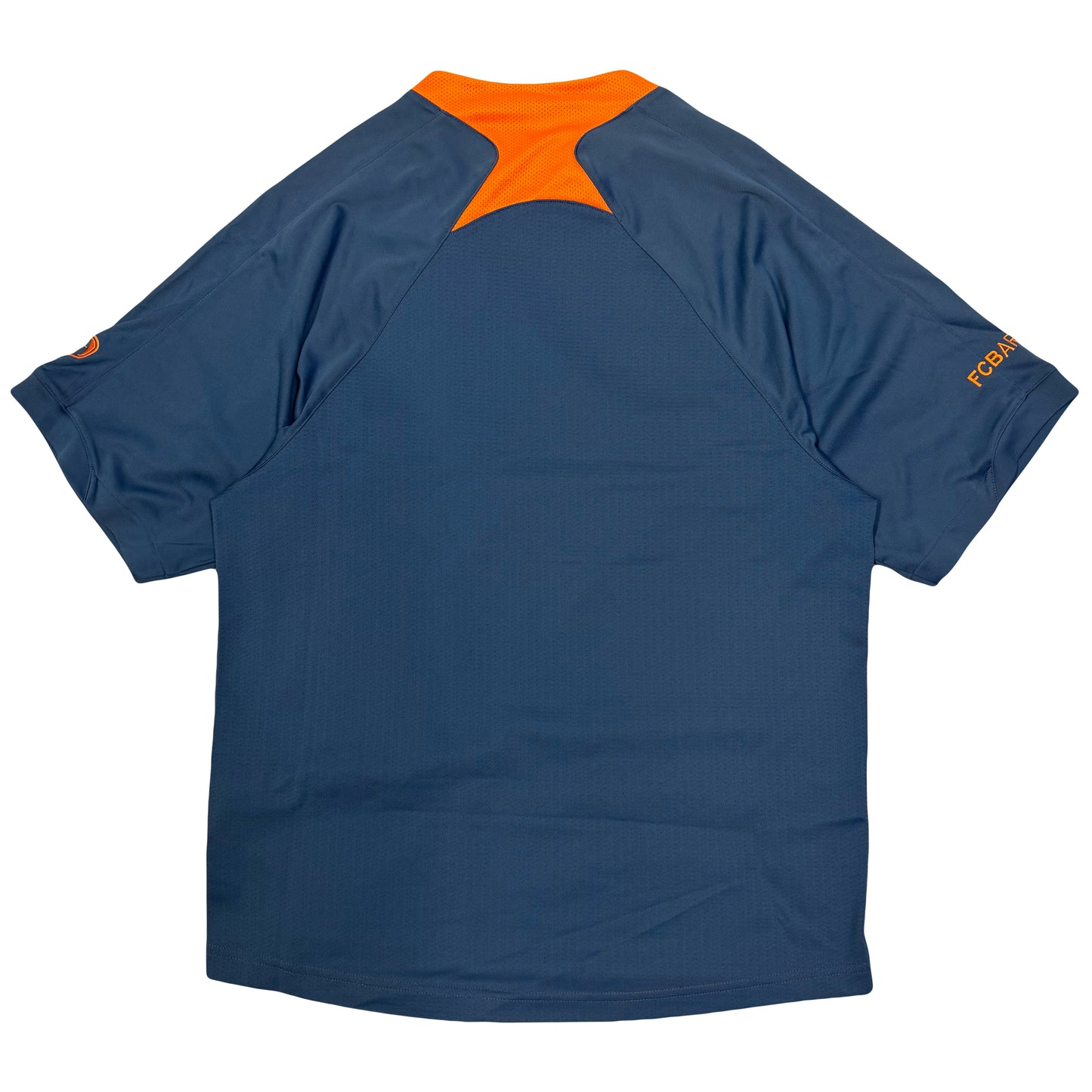 Nike Barcelona 2006/07 Training Shirt In Blue & Orange (S)