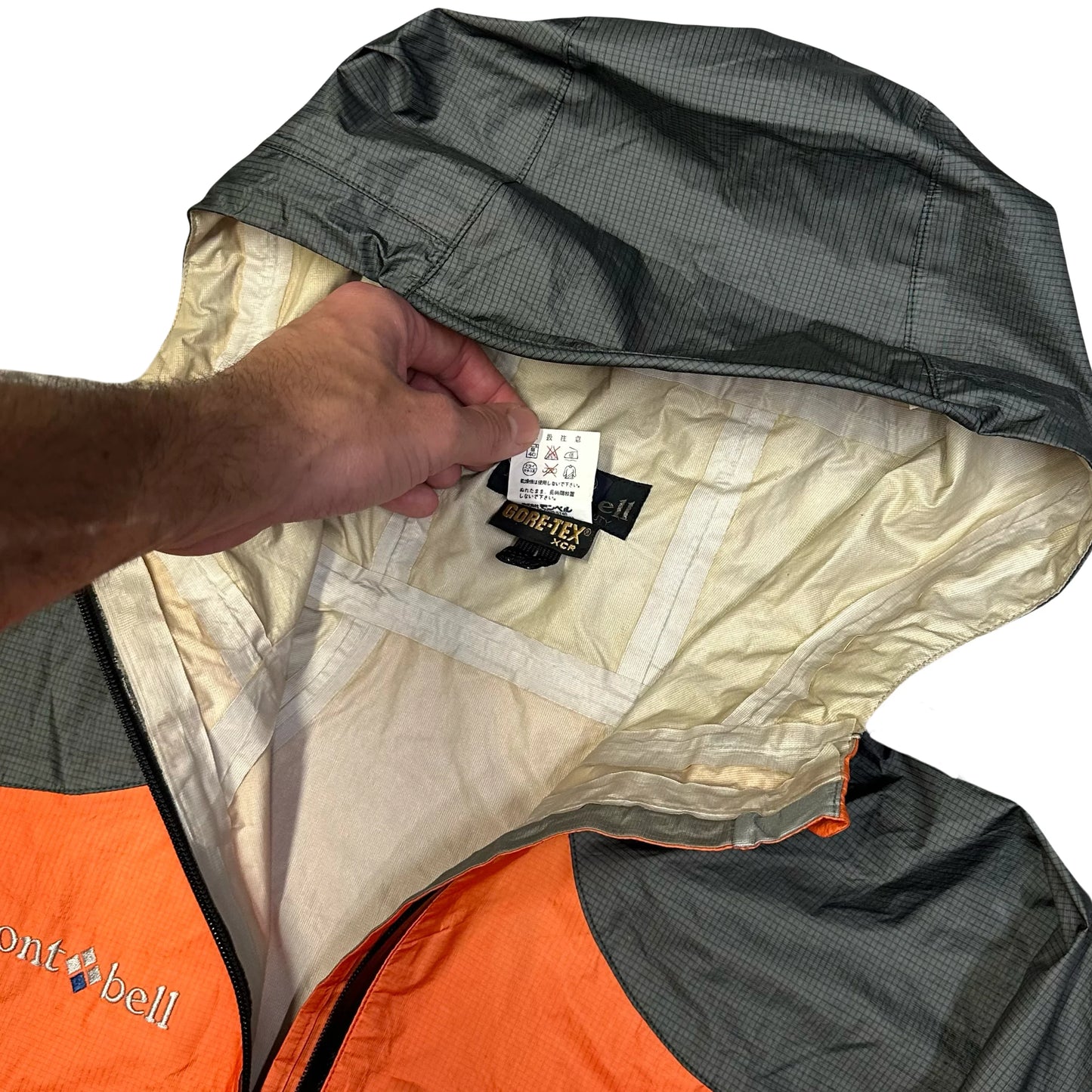 Montbell Gore-Tex Jacket In Orange & Black ( L )