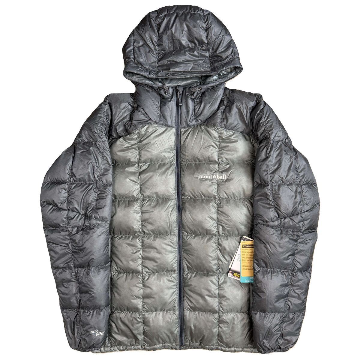 Montbell Superior Down Parka Puffer Jacket In Grey (S)