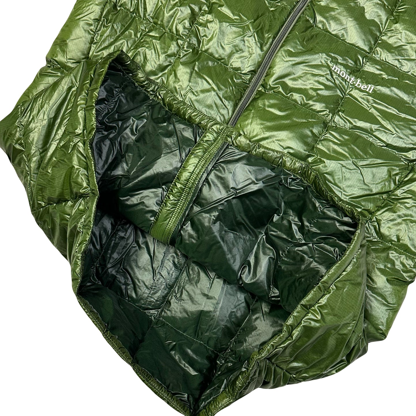 Montbell Superior Down Puffer Jacket In Dark Green ( L )