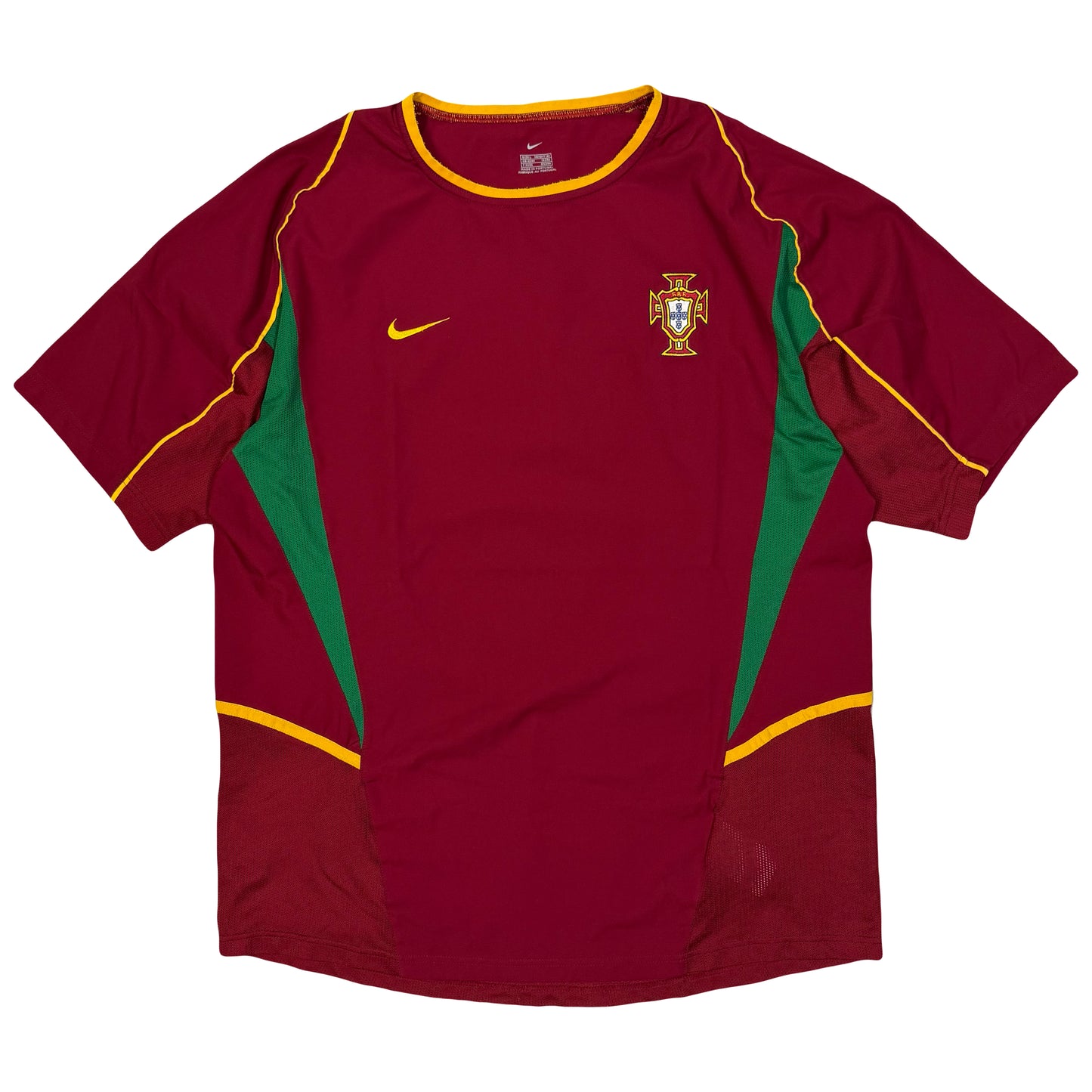Nike Portugal 2002/04 Shirt In Red (L)