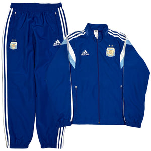 Adidas Argentina 2014/14 Tracksuit In Blue ( M )