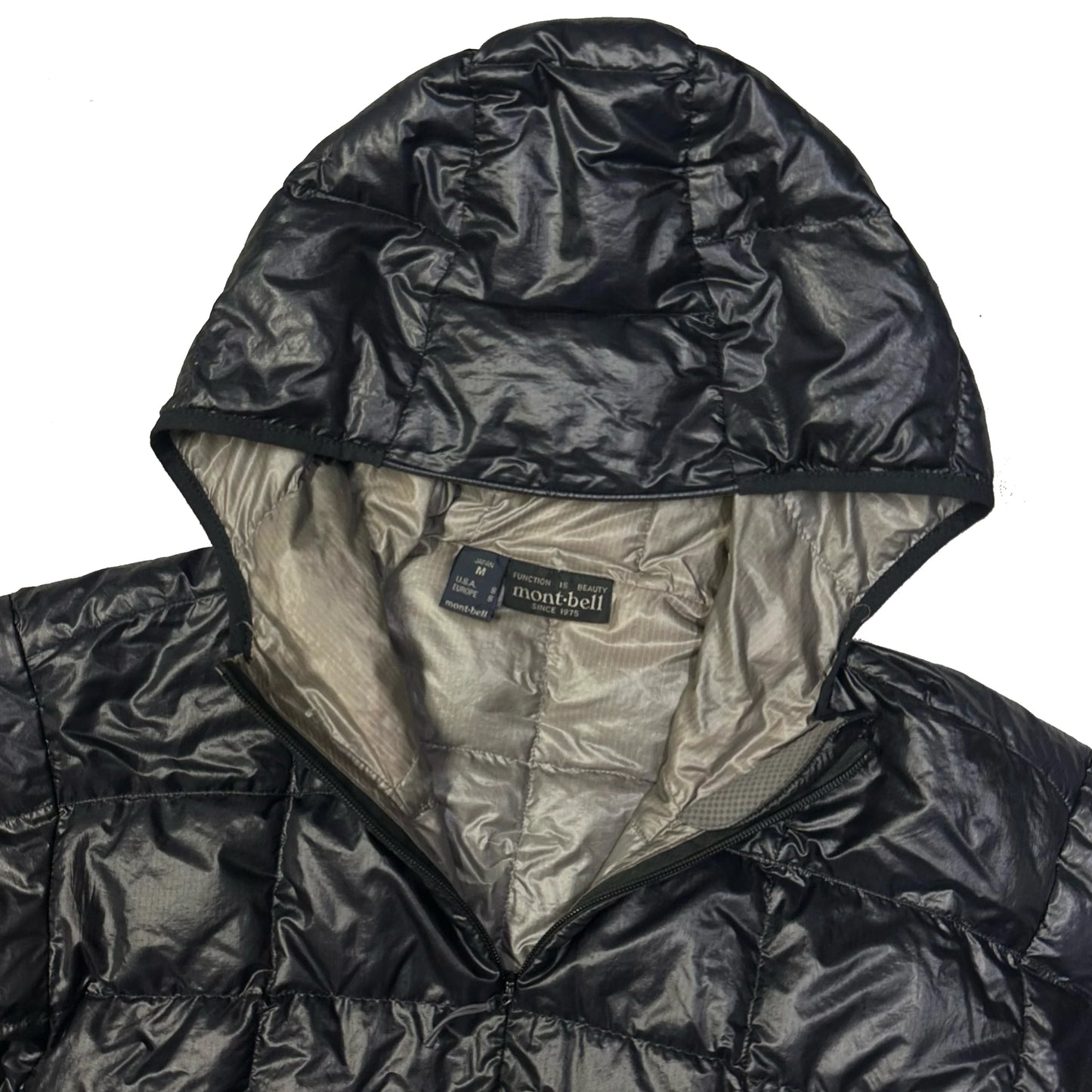 Montbell Square Stitch Puffer Jacket In Black ( M )