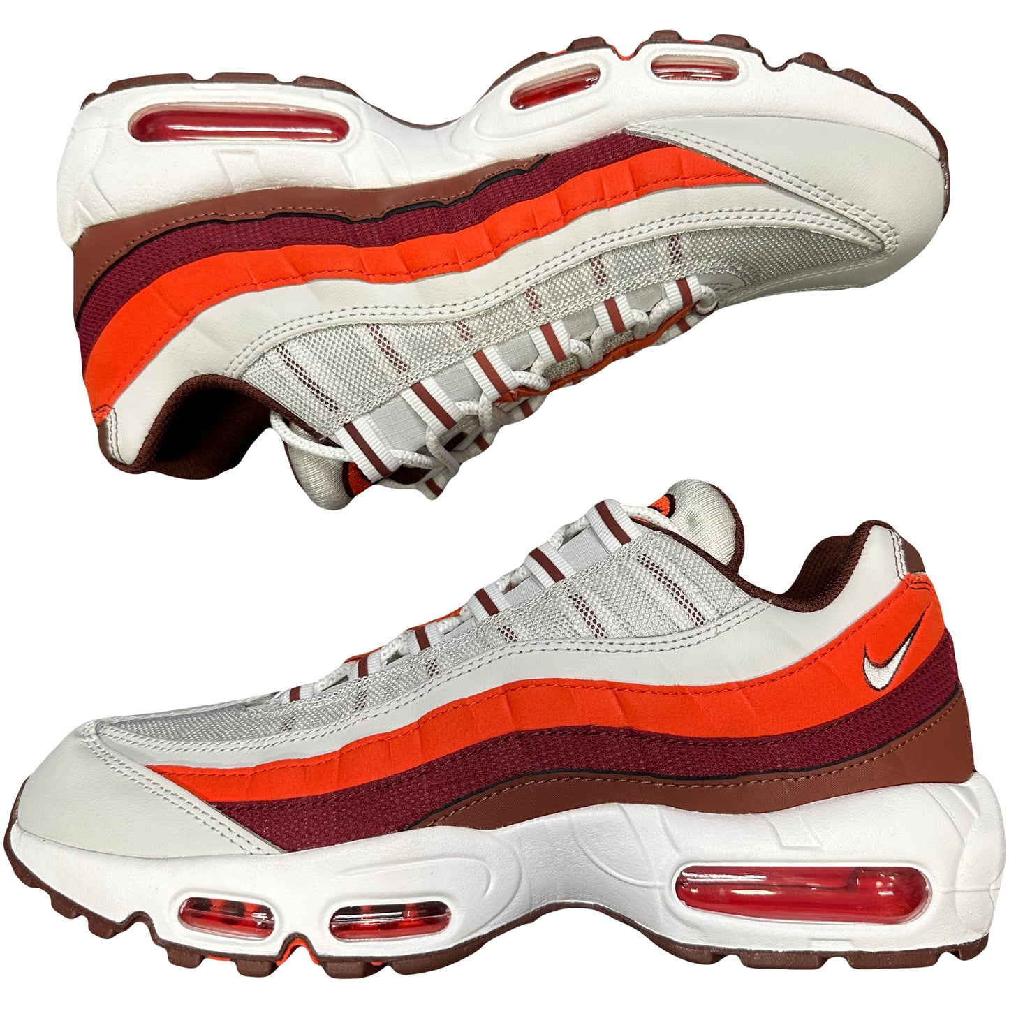 Nike Air max 95 In White & Red ( 8UK / 9US )