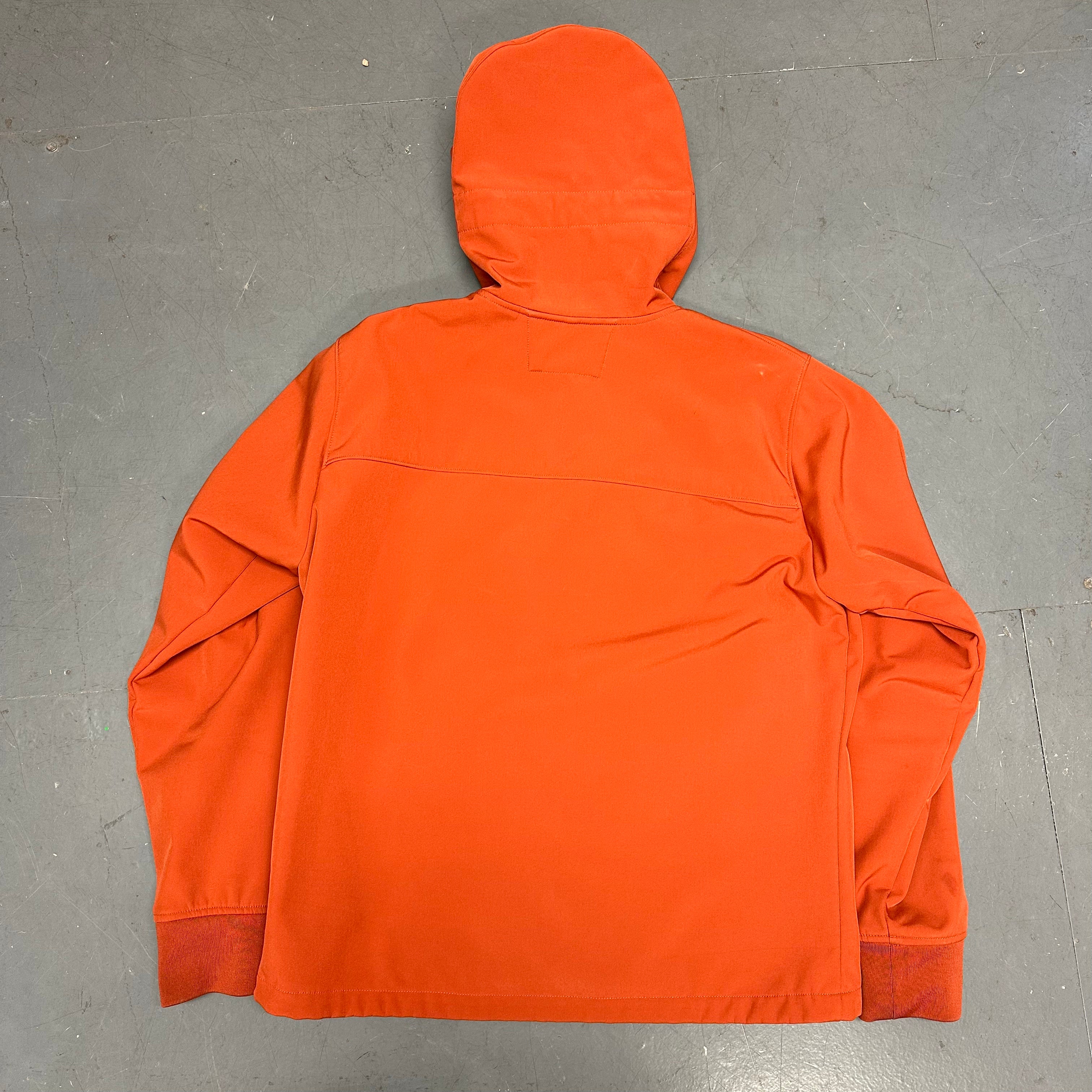CP Company Soft Shell Goggle Jacket In Orange ( XL )