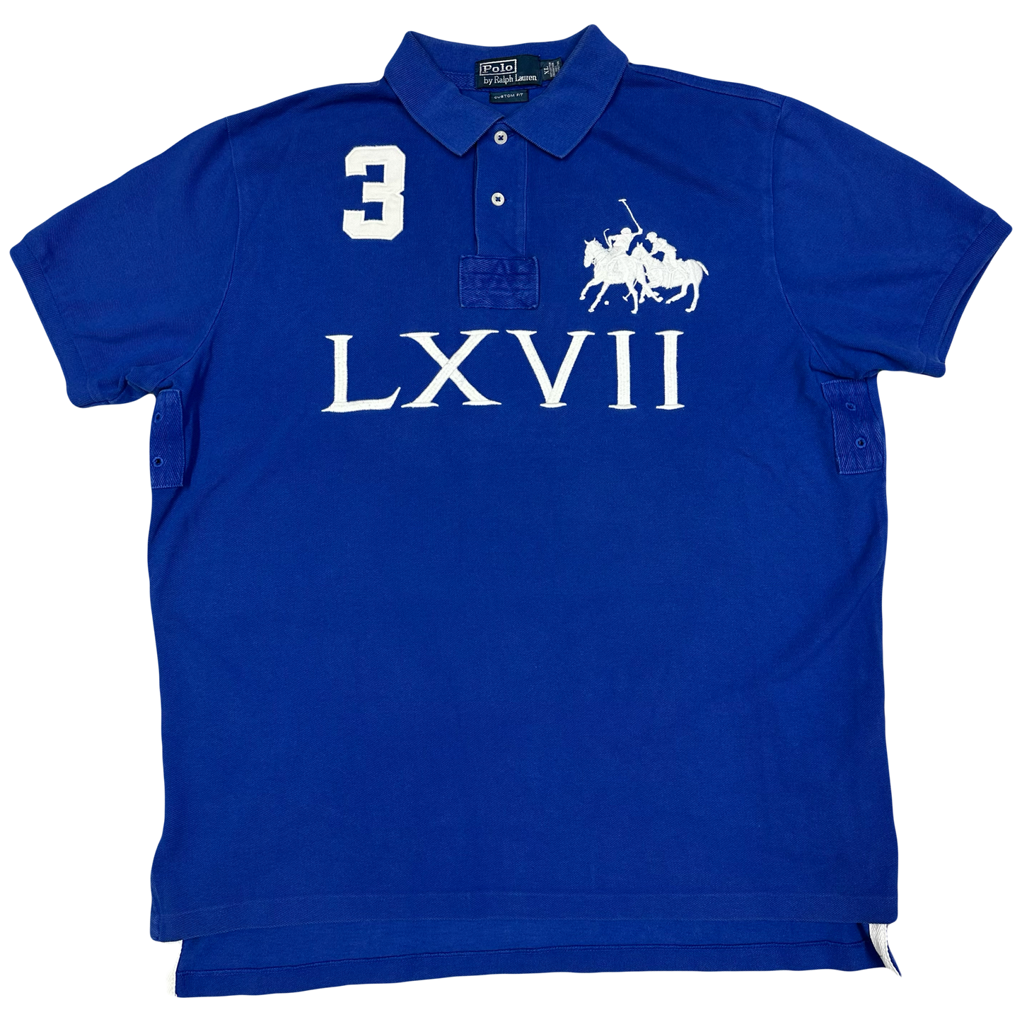 Ralph Lauren LXVII Polo In Blue ( XL )