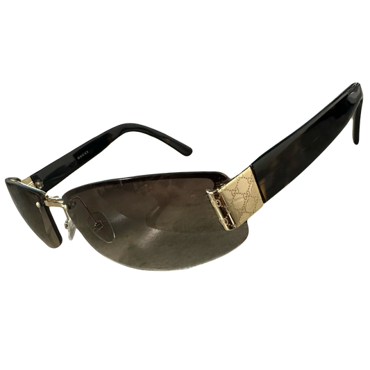 Gucci Monogram Sunglasses In Brown - 1036 Emporium