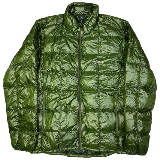 Montbell Superior Down Puffer Jacket In Dark Green ( L )