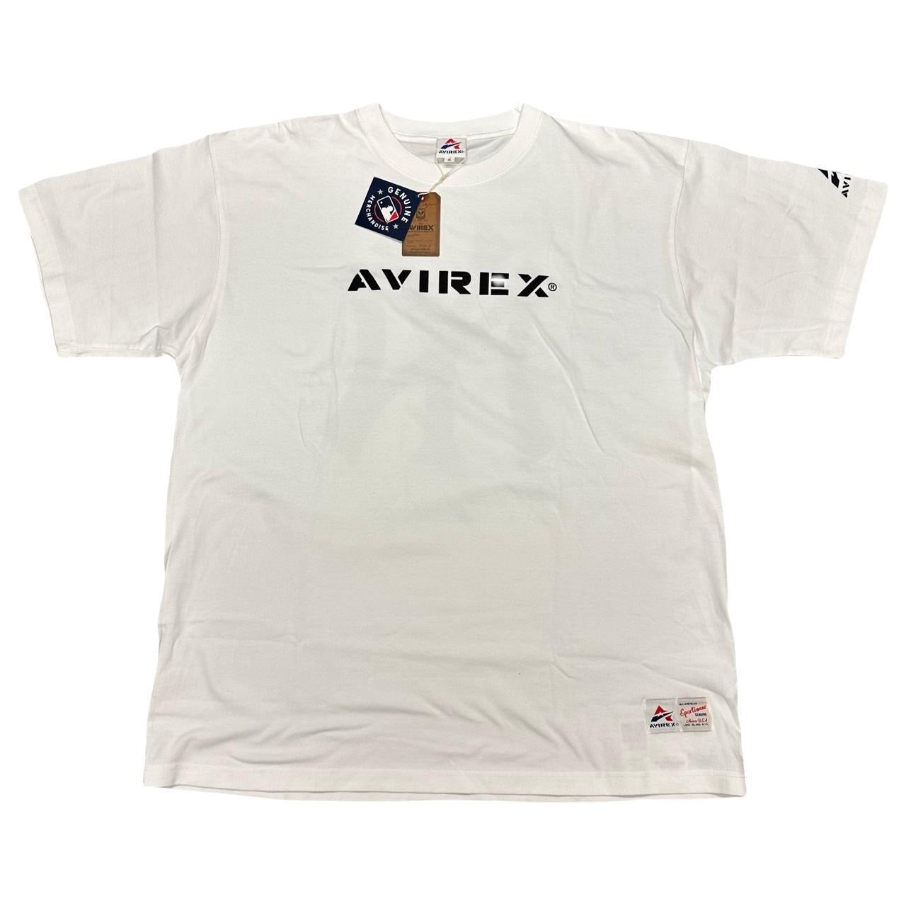 Avirex New York Yankees T-Shirt In White ( XL )