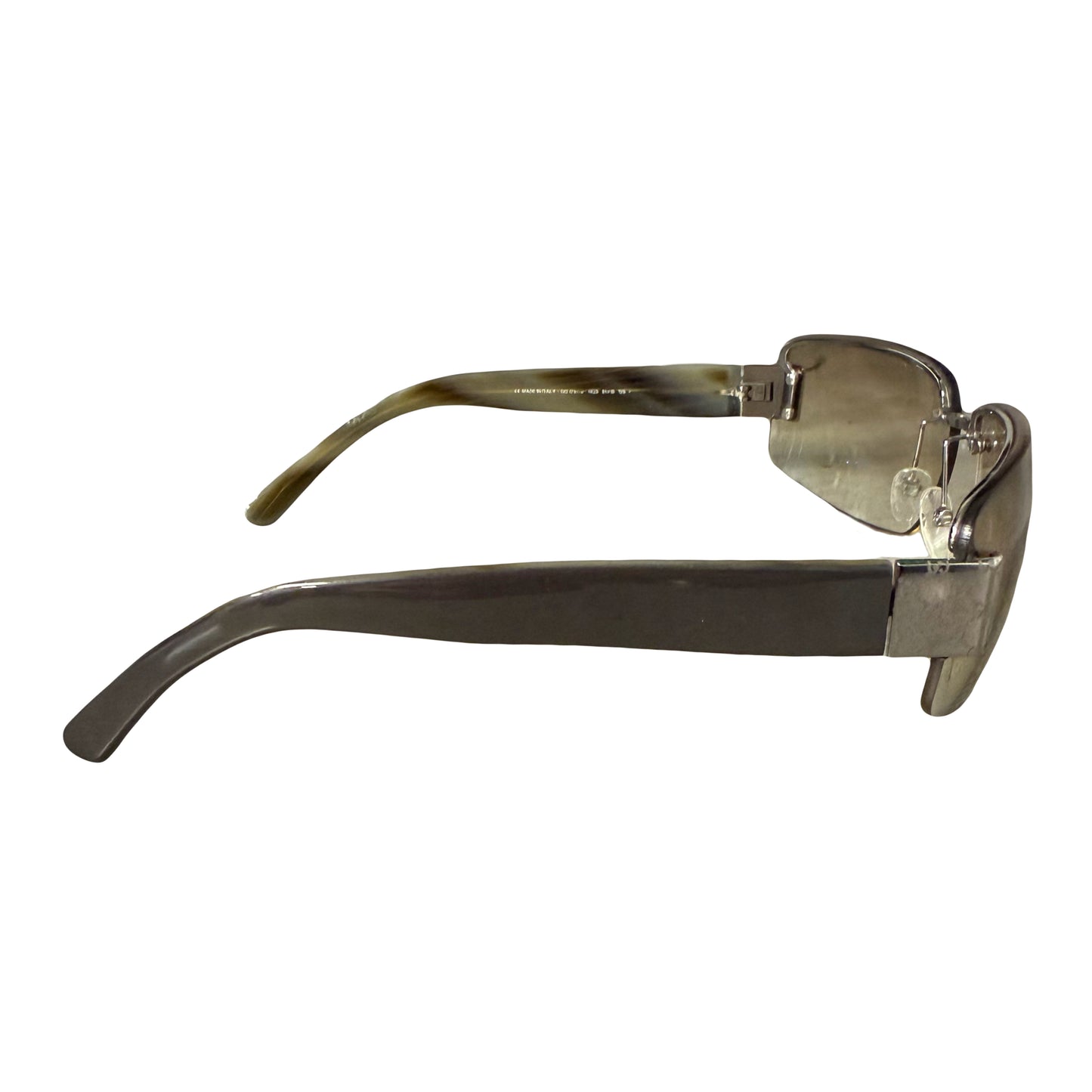 Gucci Monogram Sunglasses In Olive Green