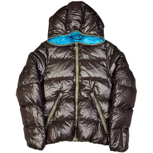 Duvetica Puffer Jacket In Brown (S)
