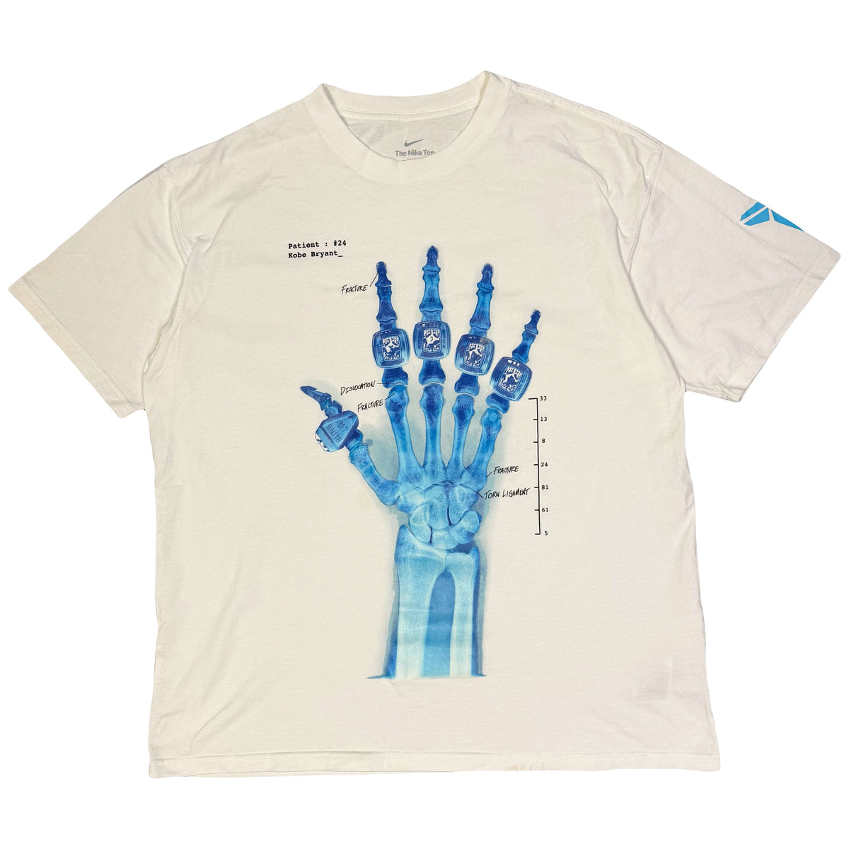 Nike Kobe X-Ray T-Shirt In White (L)