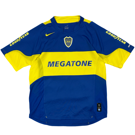Nike Boca Juniors 2004/05 Shirt In Blue ( M )