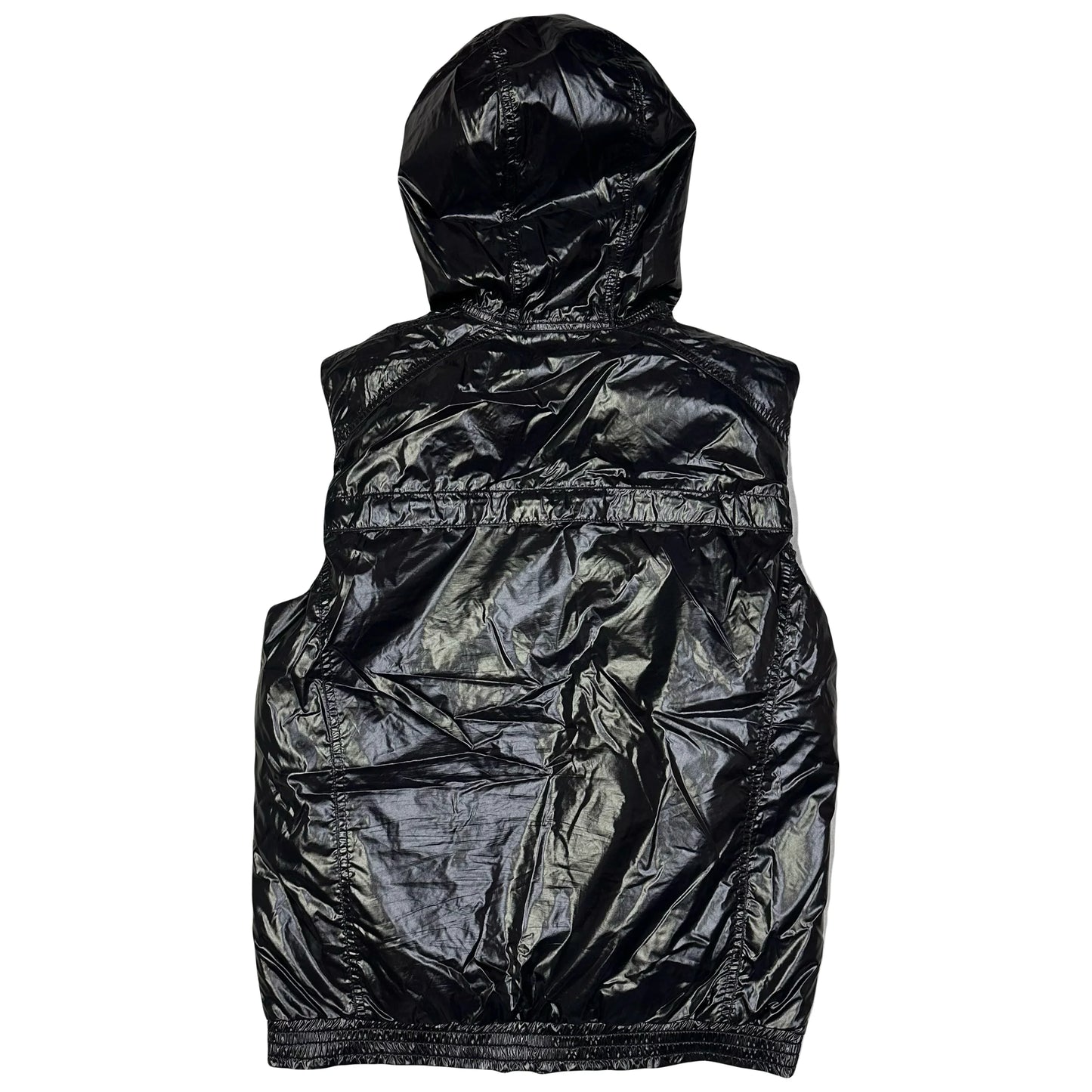 Duvetica Hooded Gilet In Black (M)