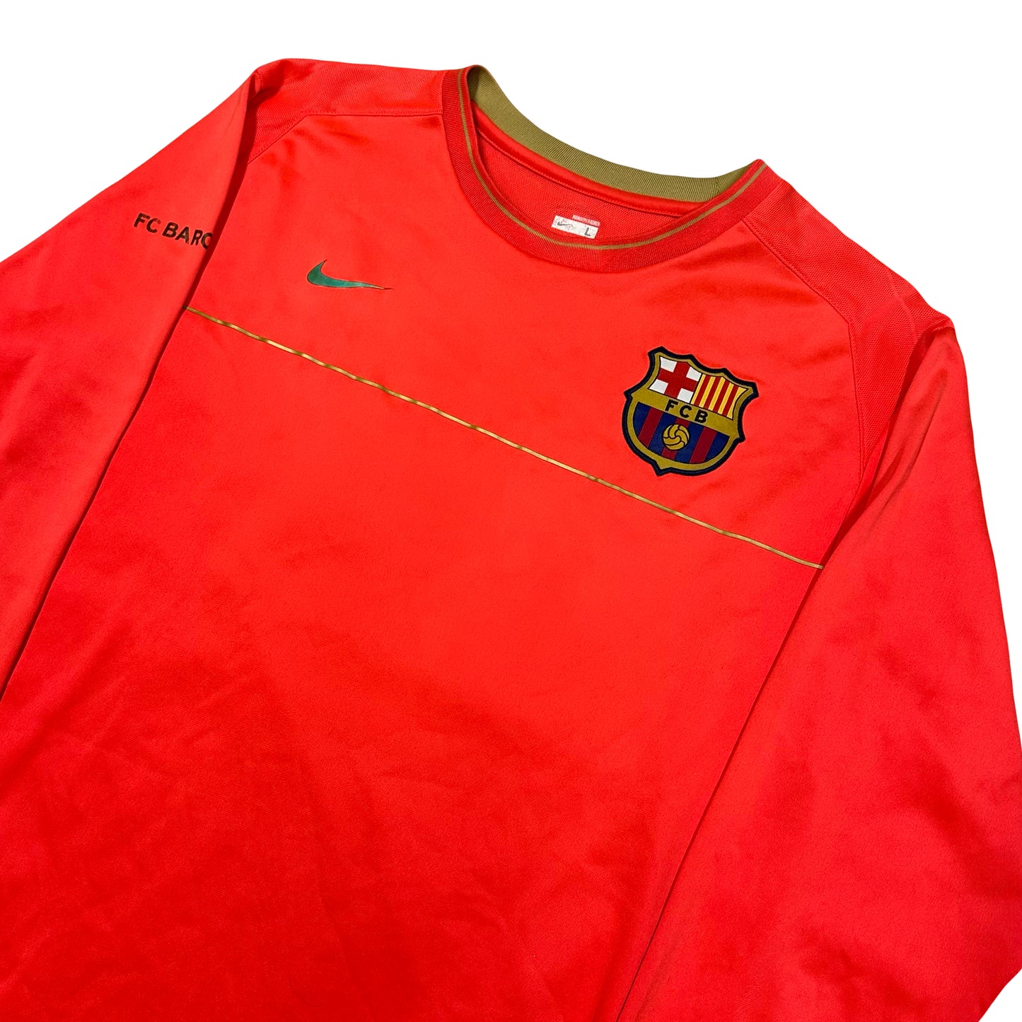 Nike Barcelona 2008 Training Top In Red ( L )