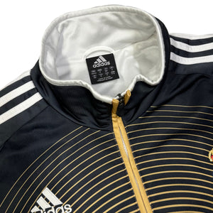 Adidas 2006/07 Real Madrid Tracksuit Top In Black ( M )