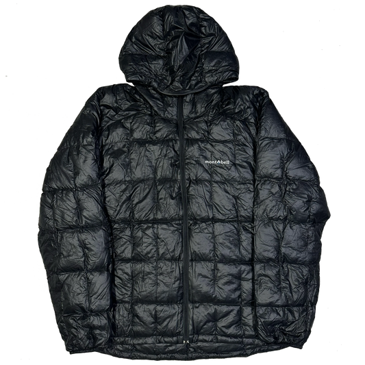 Montbell Plasma 1000 Alpine Down Parka Puffer Jacket In Black ( L )