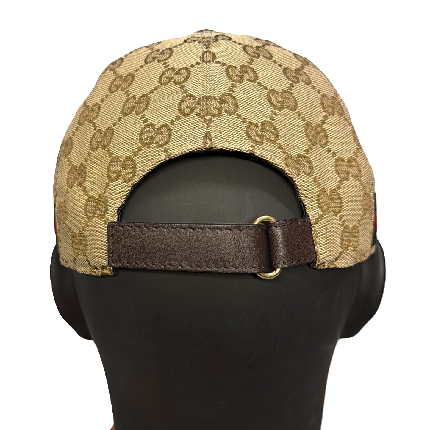 Gucci Monogram Cap In Tan (XL)