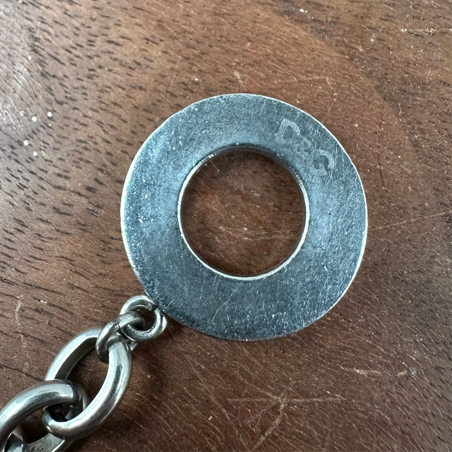 Dolce & Gabbana Steel Spellout Chain Bracelet