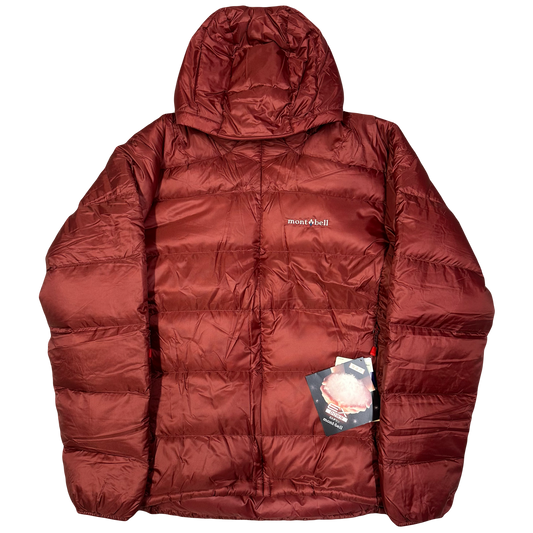 Montbell Light Alpine Puffer Jacket In Red ( S )
