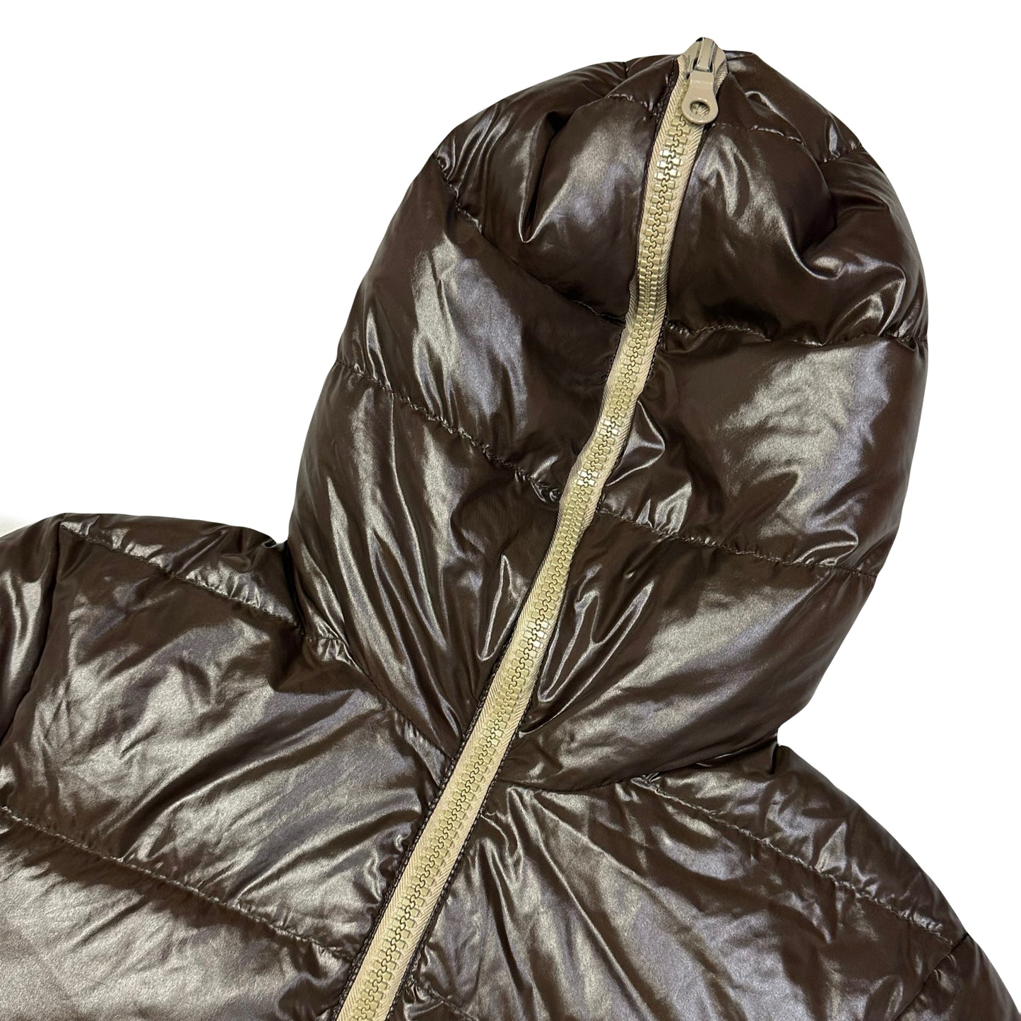 Duvetica Puffer Jacket In Brown ( M )