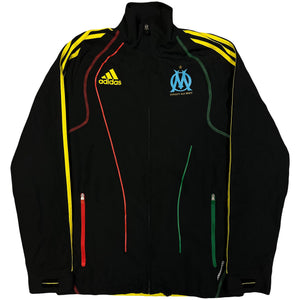 Adidas Marseille 2007/08 Tracksuit In Black ( S )