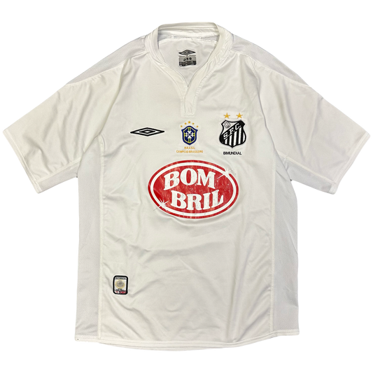 Umbro Santos 2002/03 Shirt In White ( M )