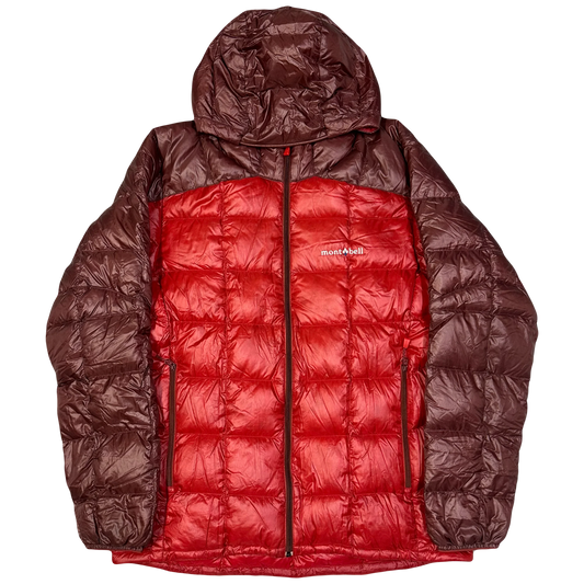 Montbell Superior Down Parka Puffer Jacket In Red ( M )