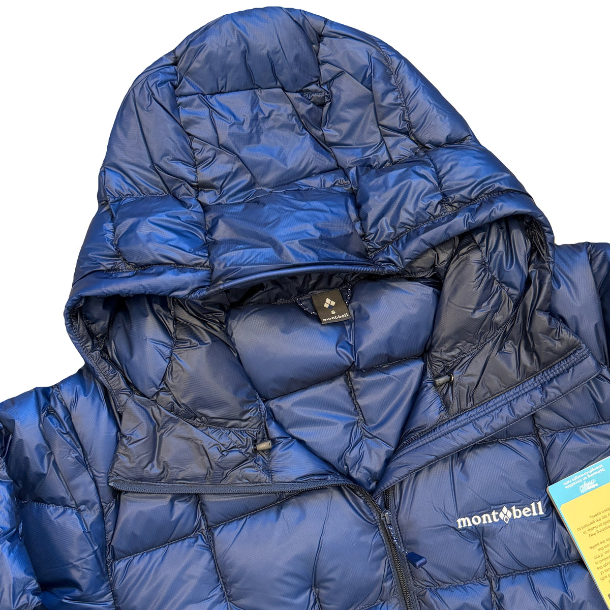 Montbell Plasma 1000 Alpine Down Parka Puffer Jacket In Navy Blue (S)