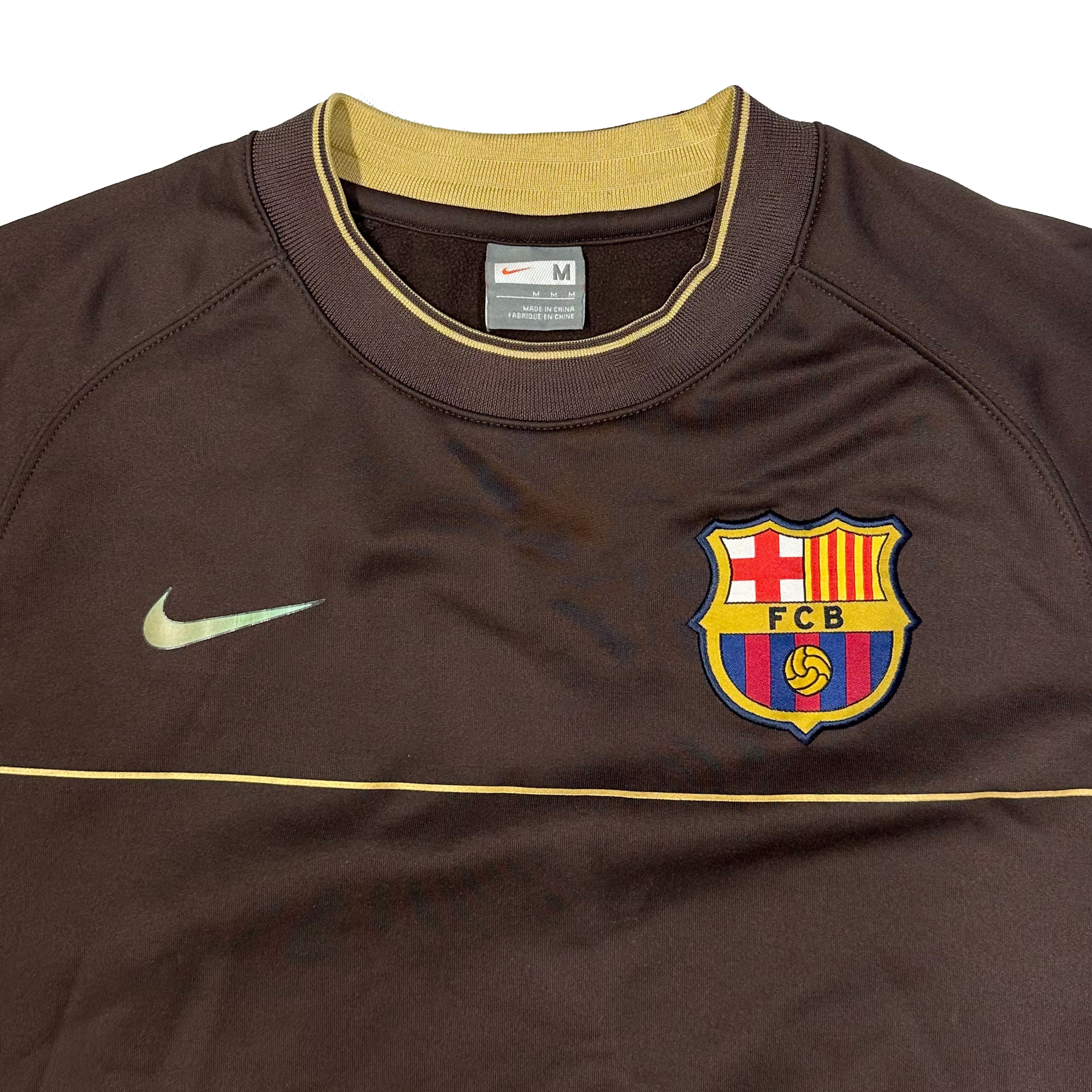 Nike Barcelona 2008 Training Top In Brown ( M )