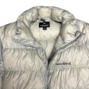Montbell Down Puffer Jacket In Silver / Grey ( XL )