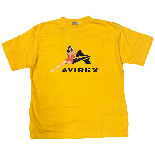 Avirex T-Shirt In Yellow ( S )