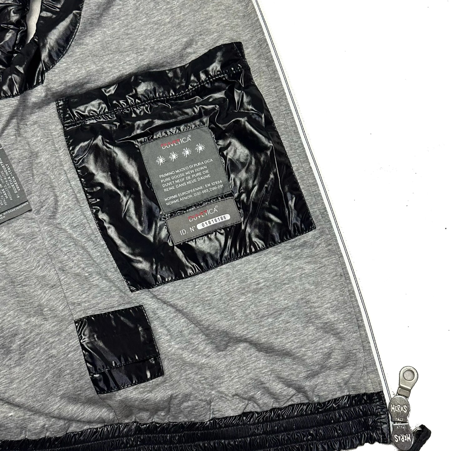 Duvetica Hooded Gilet In Black (M)