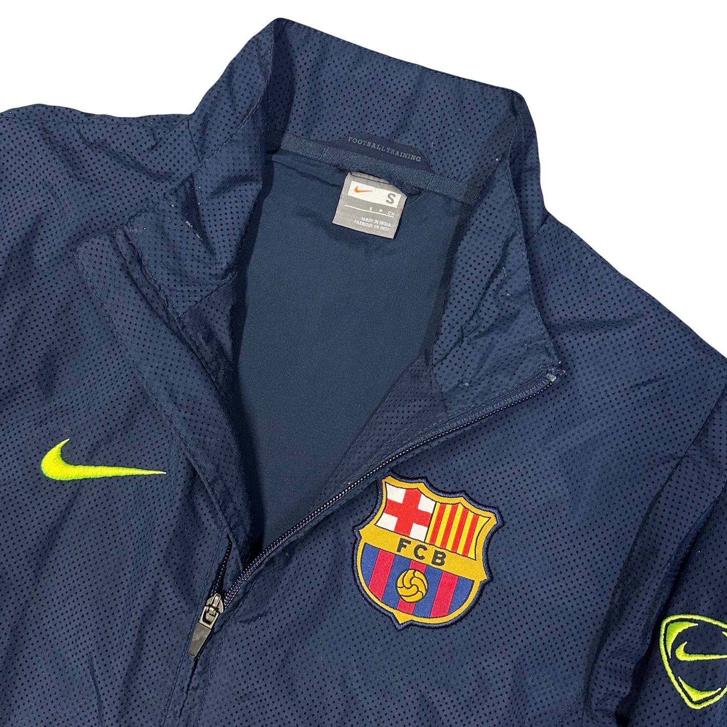 Nike Barcelona 2009/10 Tracksuit Top In Navy ( S )