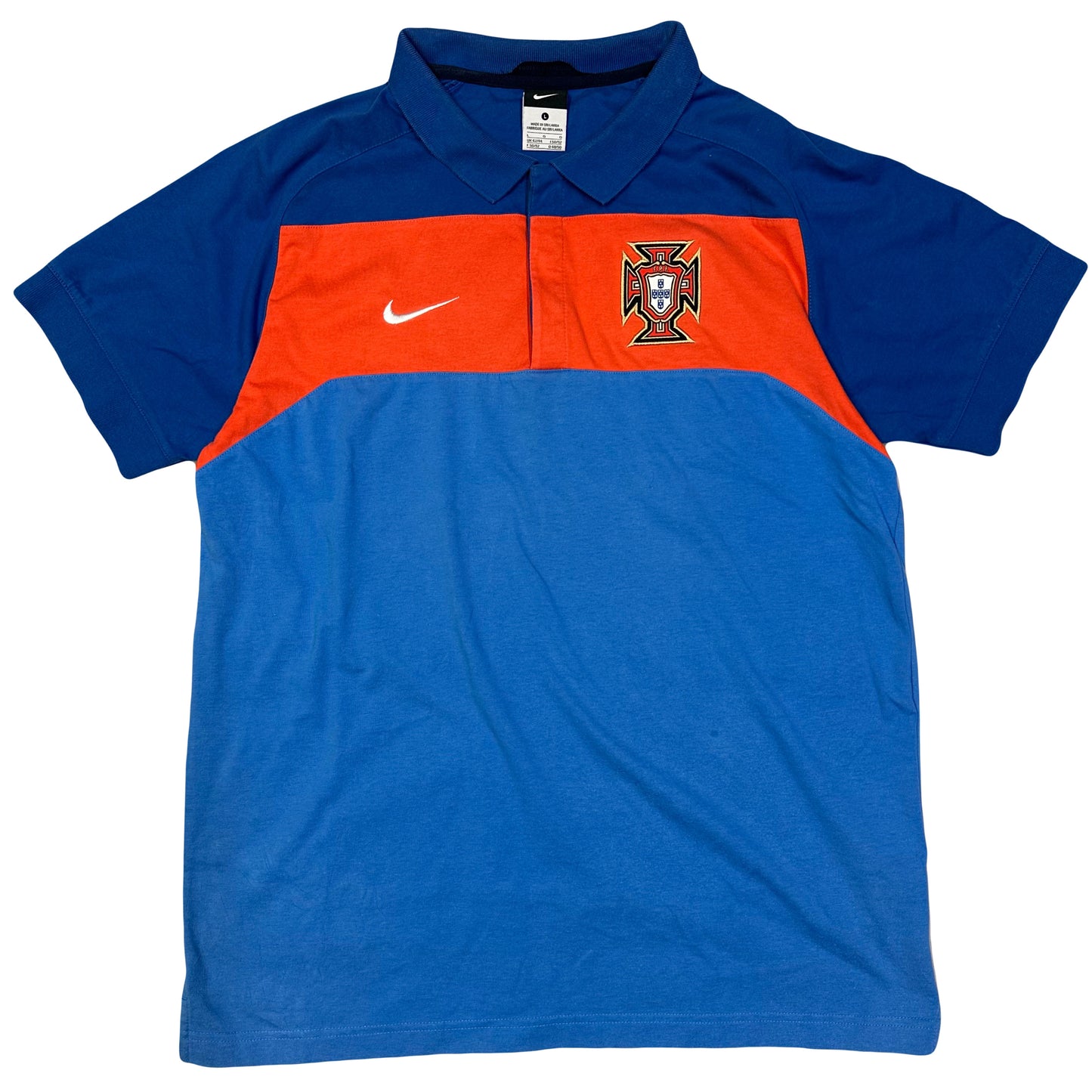 Nike 2009 Porugal Polo In Blue ( L )