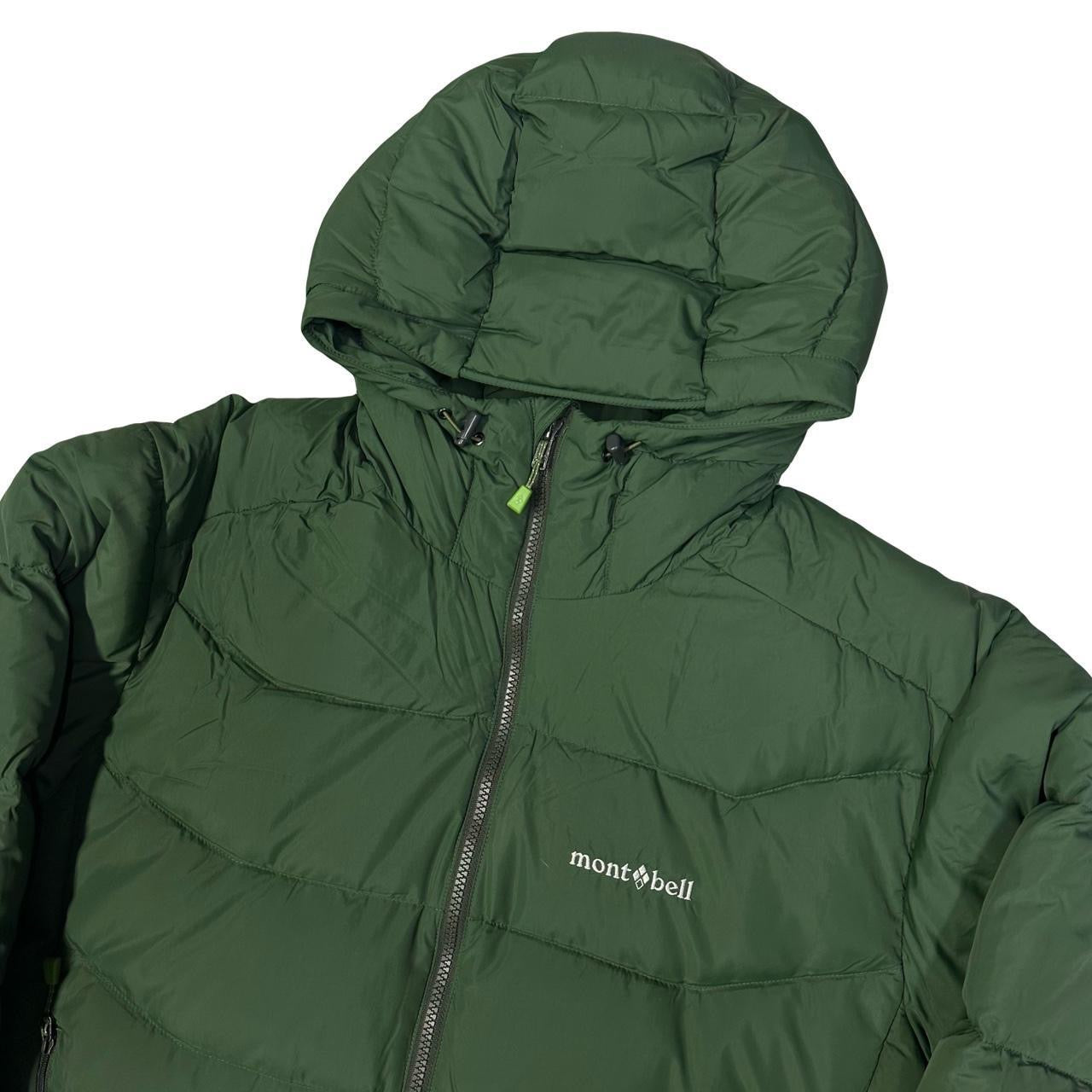 Montbell Upland Parka Down Puffer Jacket In Green ( L )