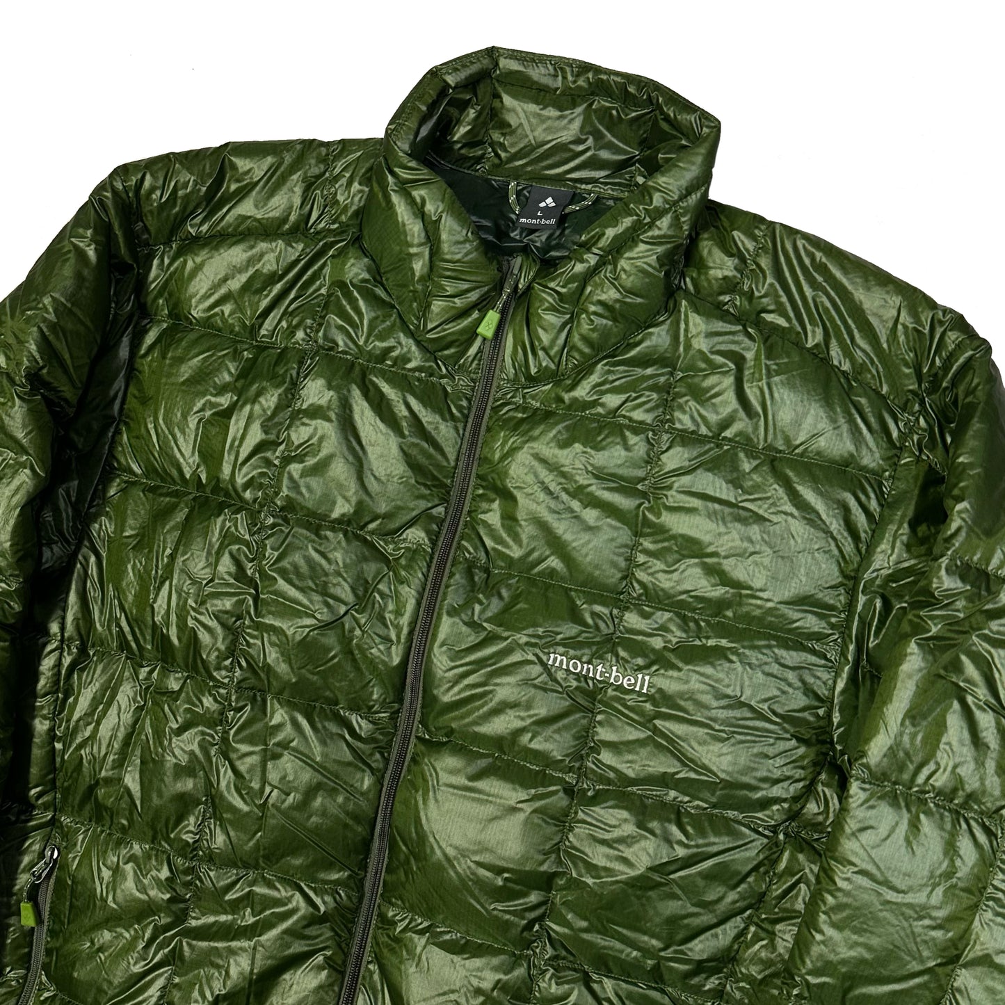 Montbell Superior Down Puffer Jacket In Dark Green ( L )