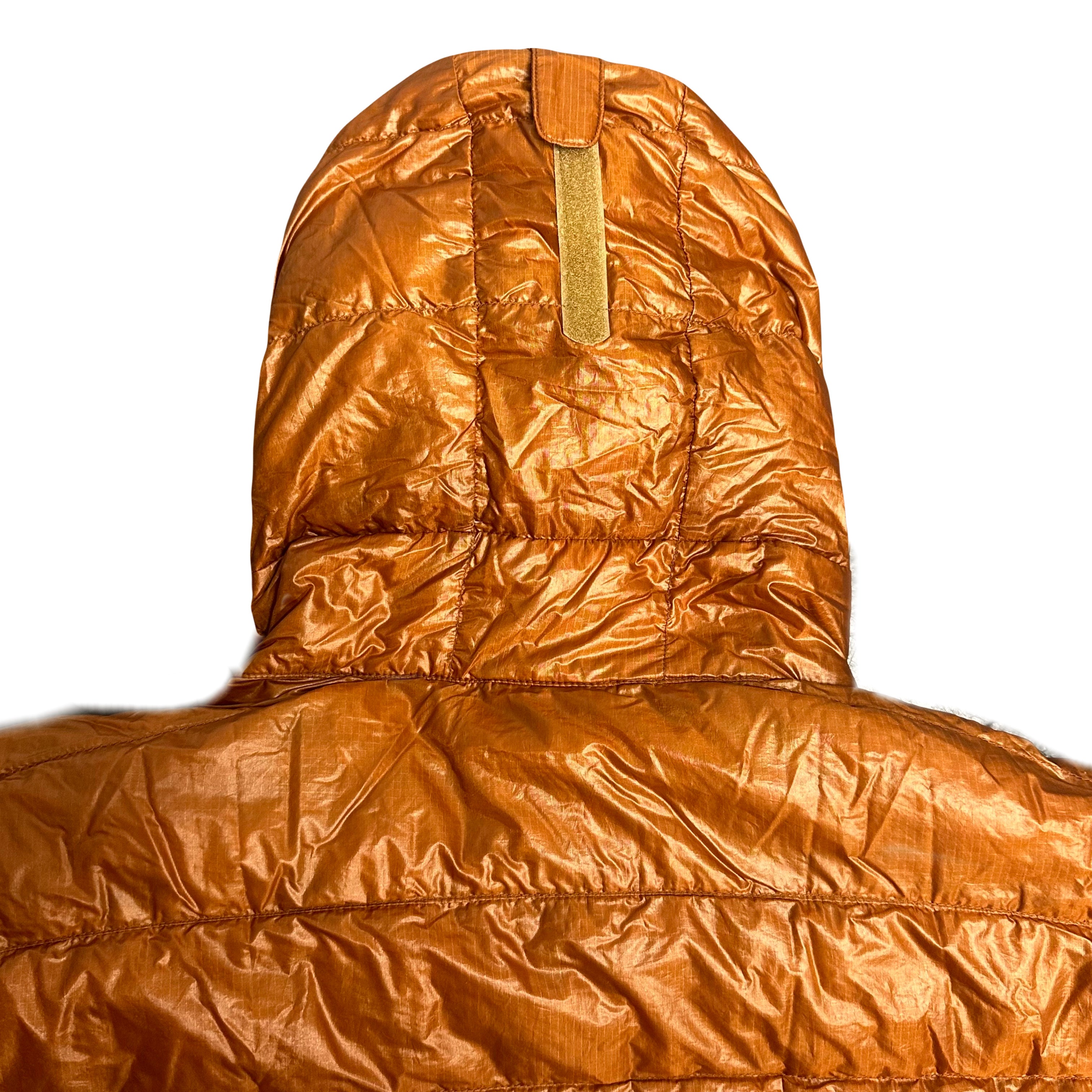 Montbell Down Puffer Jacket In Burnt Orange ( M )
