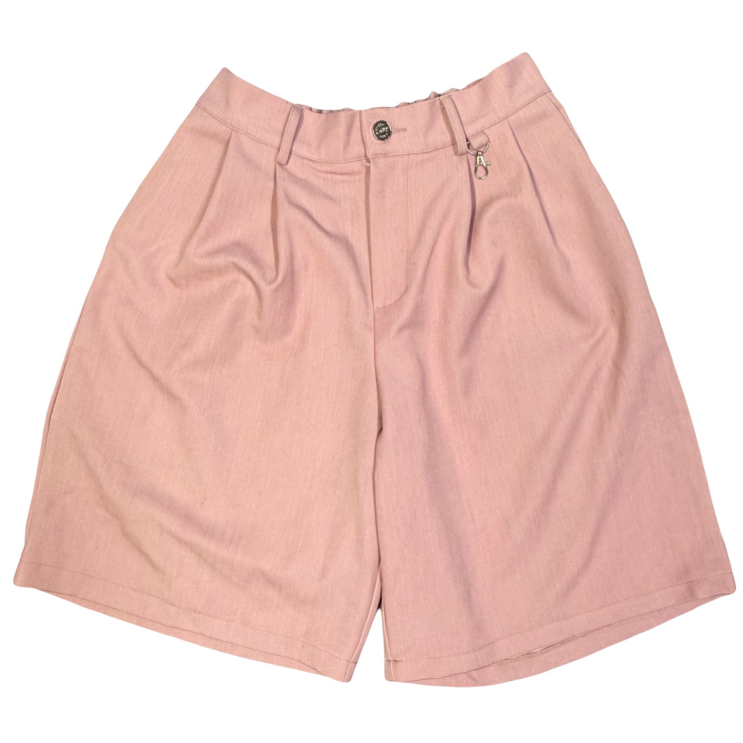 Sweats Collective Pleated Shorts In Pink (L)