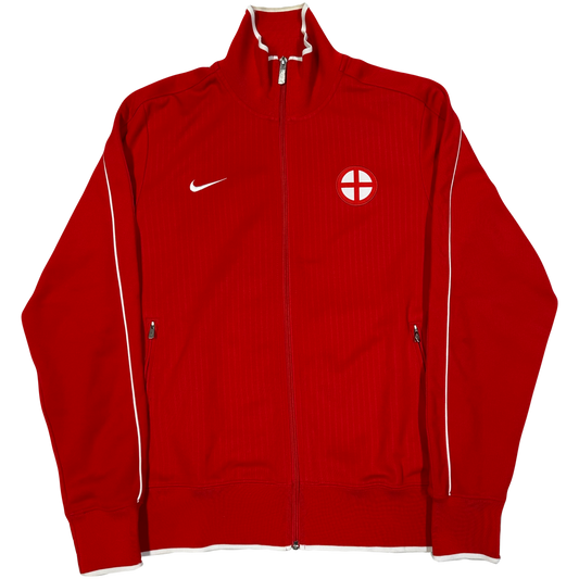 Nike England 2013/14 Track Jacket In Red ( L )