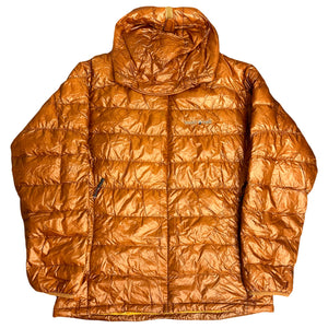 Montbell Down Puffer Jacket In Burnt Orange ( M )