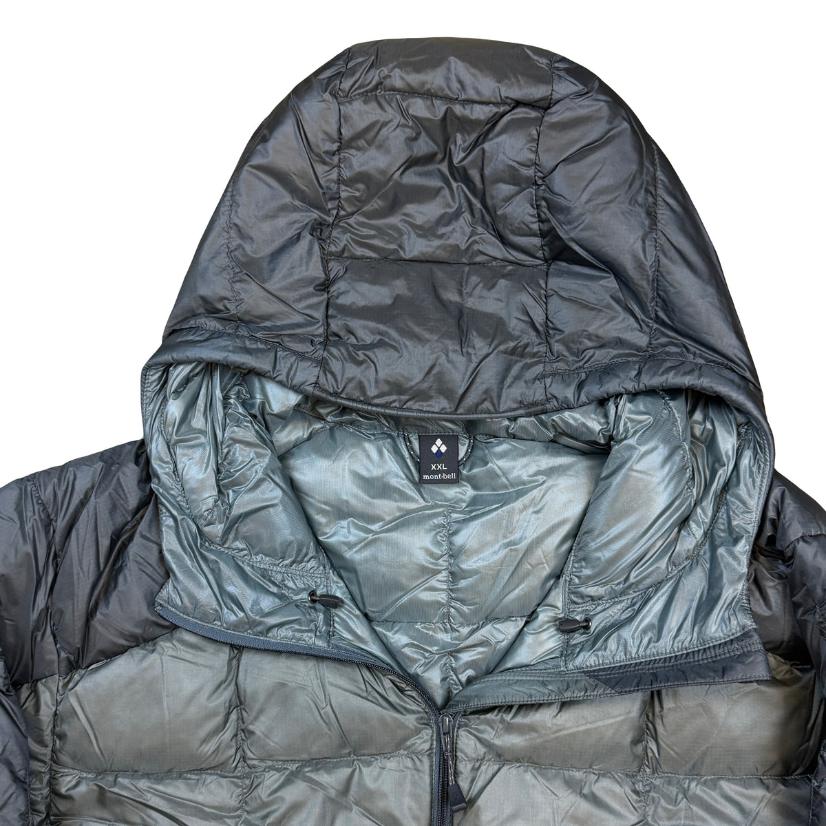 Montbell Superior Down Parka Puffer Jacket In Grey (XXL)