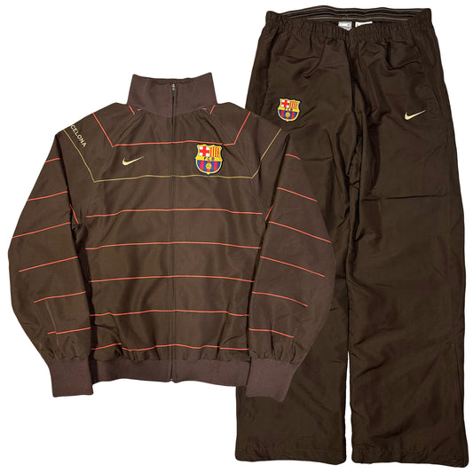 Nike Barcelona 2008 Tracksuit In Brown ( M ) - 1036 Emporium