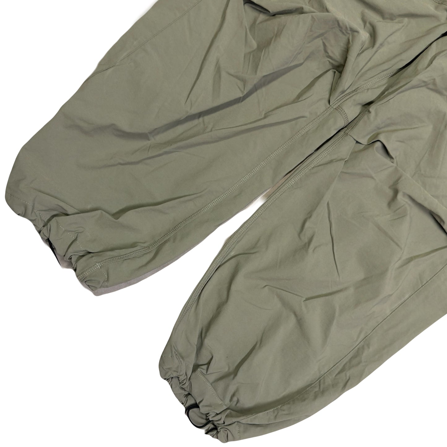 Nike Woven Tech Loose Fit Bottoms In Olive Green (M)