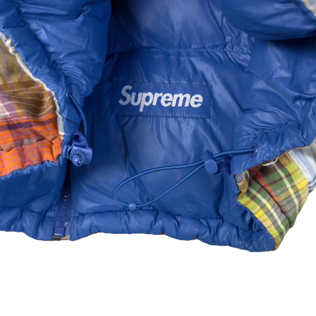 Supreme Madras Reversible Down Puffer Jacket (M)