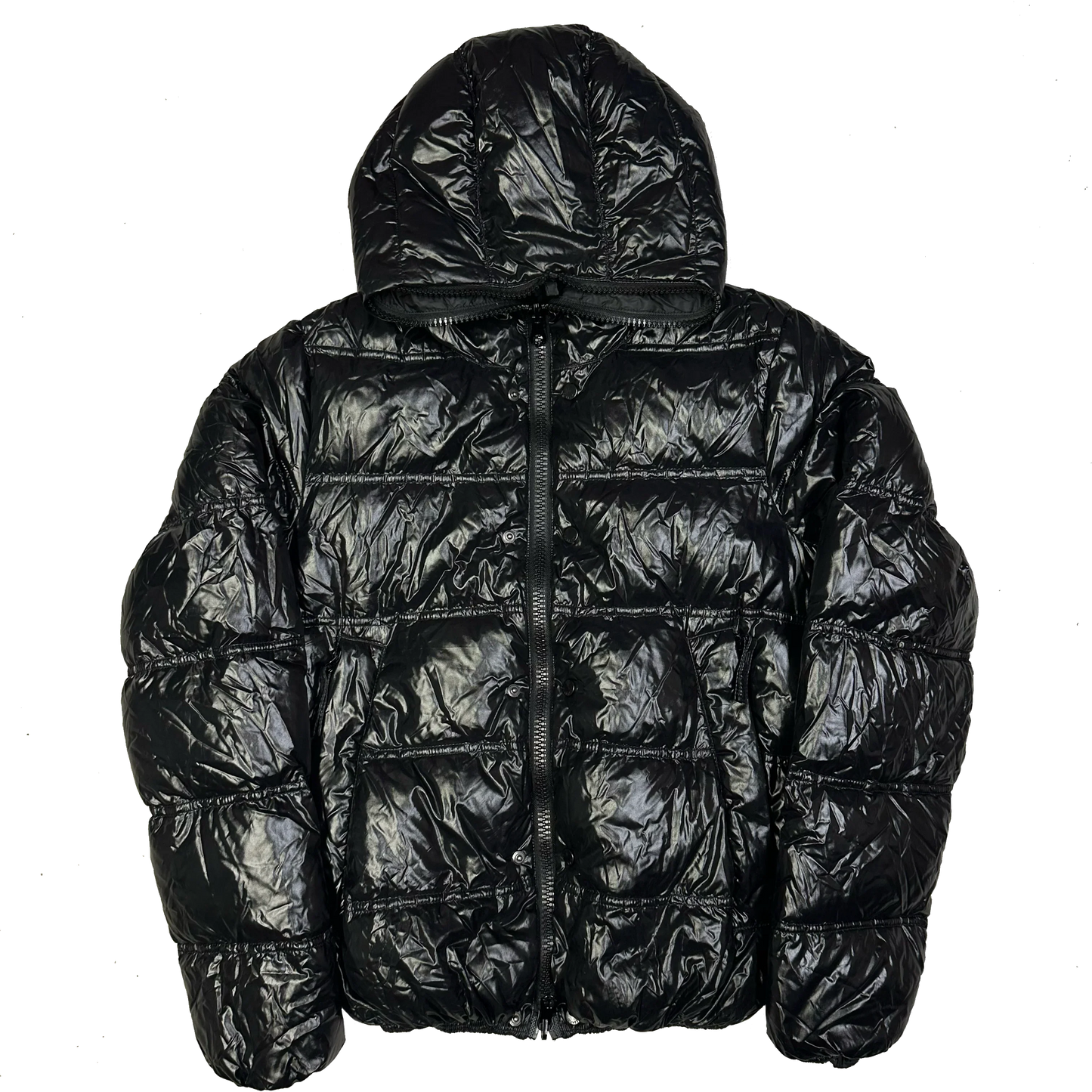 Duvetica Reversible Puffer Jacket In Black (L)