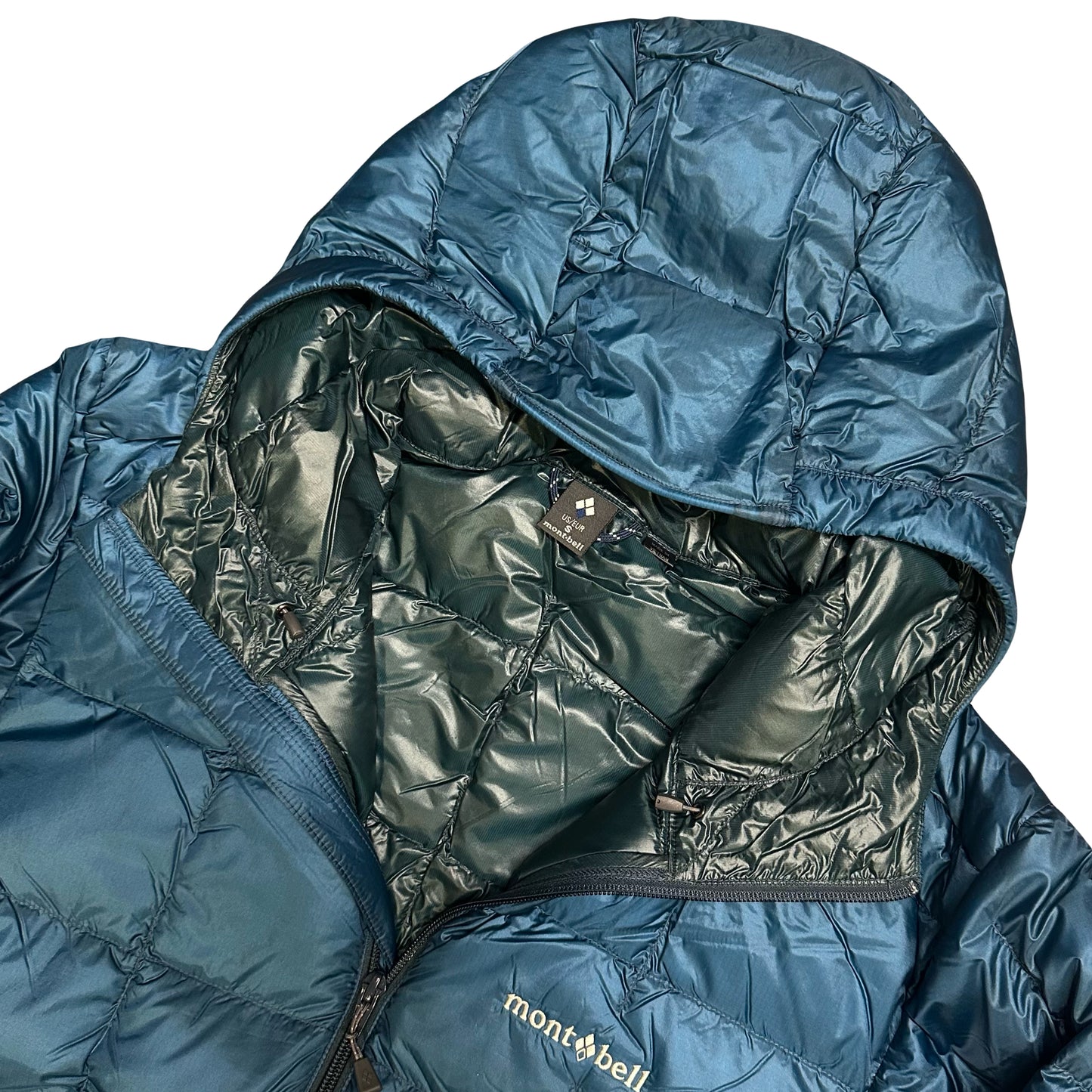 Montbell Superior Down Parka Puffer Jacket In Blue ( US/EUR S )