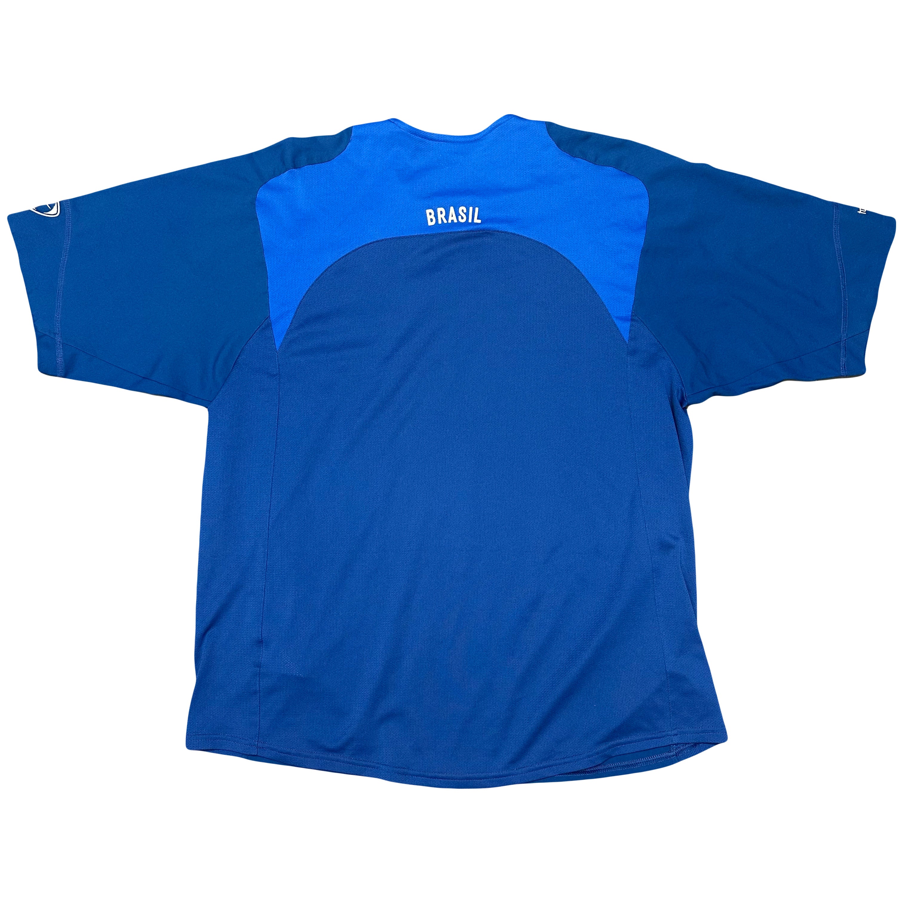 Nike 2004 Brazil Training Shirt In Blue ( XL )