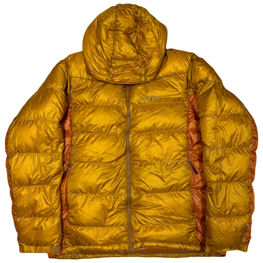 Montbell Puffer Jacket In Burnt Orange & Copper ( XL )