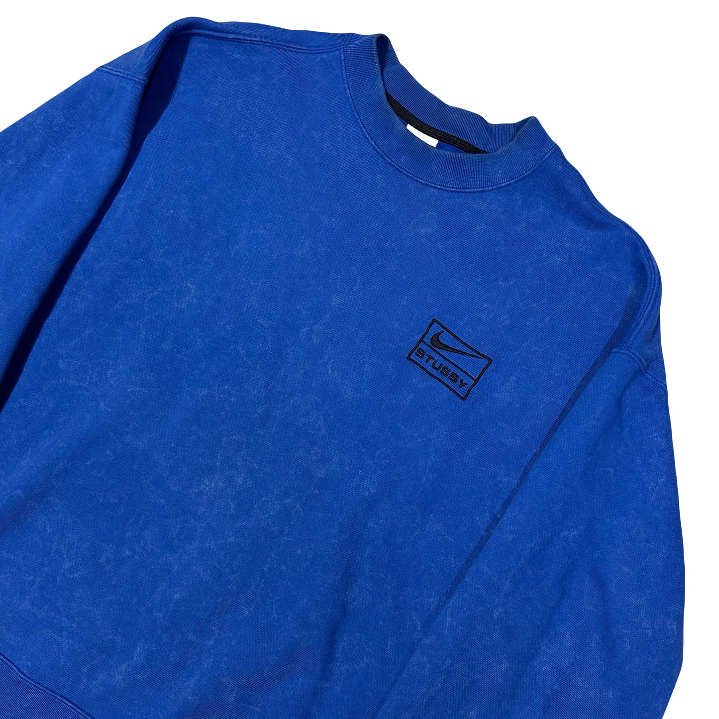 Nike X Stüssy Sweatshirt In Blue ( L )